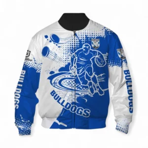 Canterbury Bankstown Bulldogs Bomber Jacket, All Over Print Bomber Jacket For Sport Fan NRL137072625138-Bomber Jacket