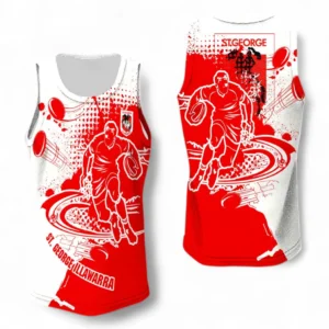 St. George Illawarra Dragons Tanktop, All Over Print Tanktop For Sport Fan NRL137072625139-Tanktop