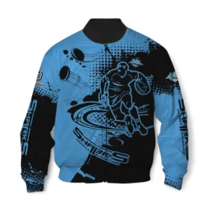 Cronulla Sharks Bomber Jacket, All Over Print Bomber Jacket For Sport Fan NRL137072625140-Bomber Jacket