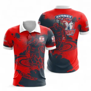 Sydney Roosters Polo Shirt, All Over Print Polo Shirt For Sport Fan NRL137072625142-Polo Shirt