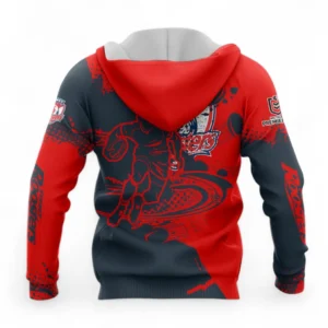 Sydney Roosters Zipper Hoodie, All Over Print Zipper Hoodie For Sport Fan NRL137072625142-Zipper Hoodie