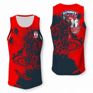 Sydney Roosters Tanktop, All Over Print Tanktop For Sport Fan NRL137072625142-Tanktop