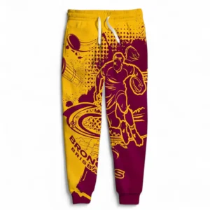 Brisbane Broncos Sweatpants, All Over Print Sweatpants For Sport Fan NRL137072625143-Sweatpants