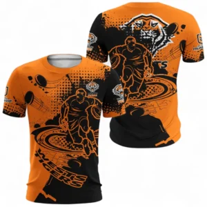Wests Tigers T-shirt, All Over Print T-shirt For Sport Fan NRL137072625144-T-shirt