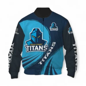Gold Coast Titans Bomber Jacket, All Over Print Bomber Jacket For Sport Fan NRL137072625170-Bomber Jacket