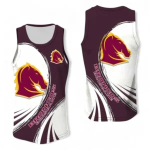 Brisbane Broncos Tanktop, All Over Print Tanktop For Sport Fan NRL137072625172-Tanktop