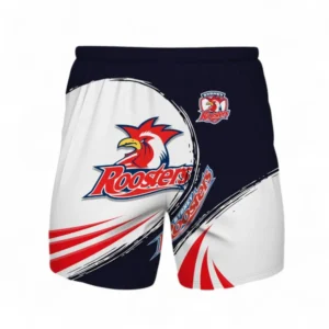 Sydney Roosters Hawaiian Shorts, All Over Print Hawaiian Shorts For Sport Fan NRL137072625173-Hawaiian Shorts
