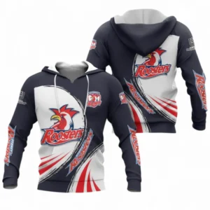 Sydney Roosters Hoodie, All Over Print Hoodie For Sport Fan NRL137072625173-Hoodie
