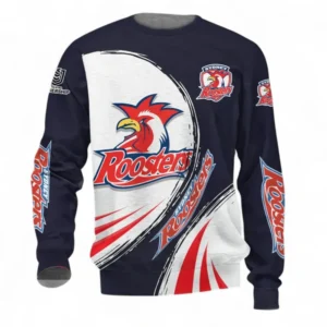 Sydney Roosters Sweatshirt, All Over Print Sweatshirt For Sport Fan NRL137072625173-Sweatshirt