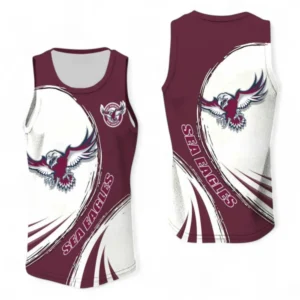 Manly Warringah Sea Eagles Tanktop, All Over Print Tanktop For Sport Fan NRL137072625174-Tanktop
