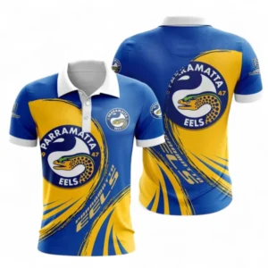 Parramatta Eels Polo Shirt, All Over Print Polo Shirt For Sport Fan NRL137072625175-Polo Shirt