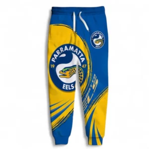 Parramatta Eels Sweatpants, All Over Print Sweatpants For Sport Fan NRL137072625175-Sweatpants