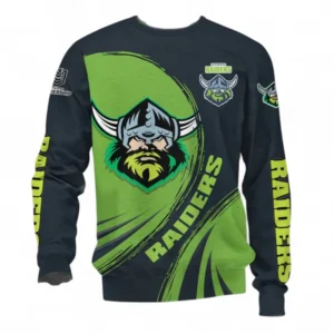 Canberra Raiders Sweatshirt, All Over Print Sweatshirt For Sport Fan NRL137072625176-Sweatshirt