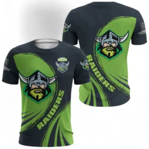 Canberra Raiders T-shirt, All Over Print T-shirt For Sport Fan NRL137072625176-T-shirt