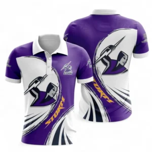 Melbourne Storm Polo Shirt, All Over Print Polo Shirt For Sport Fan NRL137072625177-Polo Shirt