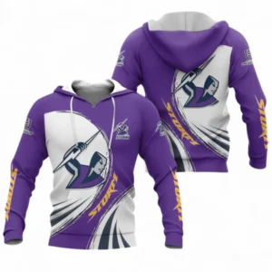 Melbourne Storm Hoodie, All Over Print Hoodie For Sport Fan NRL137072625177-Hoodie