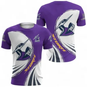 Melbourne Storm T-shirt, All Over Print T-shirt For Sport Fan NRL137072625177-T-shirt