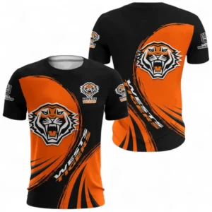 Wests Tigers T-shirt, All Over Print T-shirt For Sport Fan NRL137072625178-T-shirt