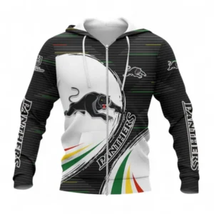 Penrith Panthers Zipper Hoodie, All Over Print Zipper Hoodie For Sport Fan NRL137072625179-Zipper Hoodie