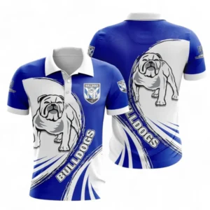 Canterbury Bankstown Bulldogs Polo Shirt, All Over Print Polo Shirt For Sport Fan NRL137072625180-Polo Shirt