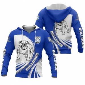 Canterbury Bankstown Bulldogs Hoodie, All Over Print Hoodie For Sport Fan NRL137072625180-Hoodie