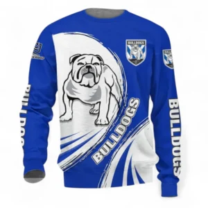Canterbury Bankstown Bulldogs Sweatshirt, All Over Print Sweatshirt For Sport Fan NRL137072625180-Sweatshirt