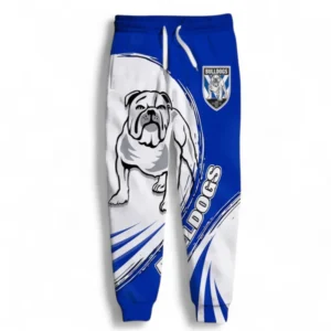 Canterbury Bankstown Bulldogs Sweatpants, All Over Print Sweatpants For Sport Fan NRL137072625180-Sweatpants