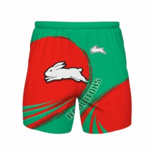 South Sydney Rabbitohs Hawaiian Shorts, All Over Print Hawaiian Shorts For Sport Fan NRL137072625182-Hawaiian Shorts