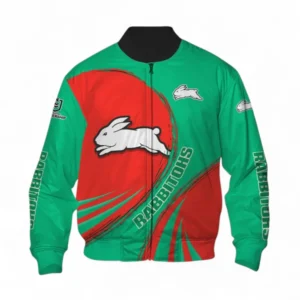 South Sydney Rabbitohs Bomber Jacket, All Over Print Bomber Jacket For Sport Fan NRL137072625182-Bomber Jacket