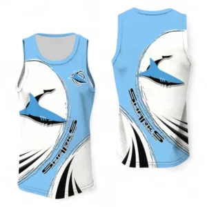 Cronulla Sharks Tanktop, All Over Print Tanktop For Sport Fan NRL137072625183-Tanktop