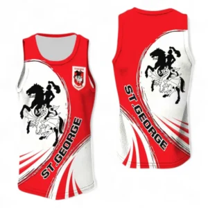 St. George Illawarra Dragons Tanktop, All Over Print Tanktop For Sport Fan NRL137072625185-Tanktop