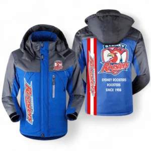 Sydney Roosters Outdoor Charging Suit, All Over Print Outdoor Charging Suit For Sport Fan NRL146072425337-Blue