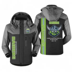 Canberra Raiders Outdoor Charging Suit, All Over Print Outdoor Charging Suit For Sport Fan NRL146072425342-Black