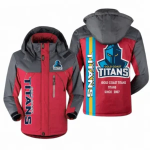 Gold Coast Titans Outdoor Charging Suit, All Over Print Outdoor Charging Suit For Sport Fan NRL146072425343-Red