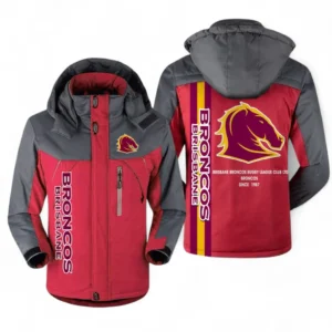 Brisbane Broncos Outdoor Charging Suit, All Over Print Outdoor Charging Suit For Sport Fan NRL146072425344-Red