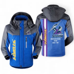 Melbourne Storm Outdoor Charging Suit, All Over Print Outdoor Charging Suit For Sport Fan NRL146072425345-Blue