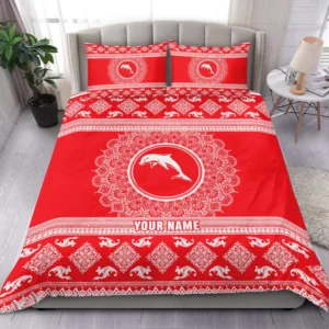 Redcliffe Dolphins Bedding Set, All Over Print Bedding Set NRL164070925571