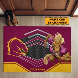 Brisbane Broncos Doormat, All Over Print Doormat NRL165070925124