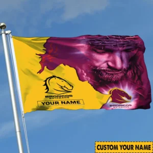 Brisbane Broncos Flag, All Over Print Flag NRL167071125676