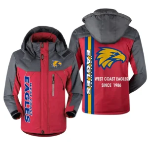West Coast Eagles Fans Gift Outdoor Charging Suit, All Over Print Suit For Sport Fan AFL152080225128 - Red