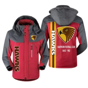 Hawthorn Fans Gift Outdoor Charging Suit, All Over Print Suit For Sport Fan AFL152080225130 - Red