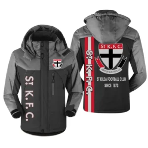 St Kilda Fans Gift Outdoor Charging Suit, All Over Print Suit For Sport Fan AFL152080225134 - Black