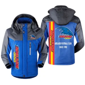 Adelaide Crows Fans Gift Outdoor Charging Suit, All Over Print Suit For Sport Fan AFL152080225140 - Blue