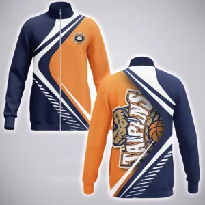 Cairns Taipans Stand Collar Jacket  NBL 2025 For Fan Cairns Taipans HVN1190CT080125SCJ