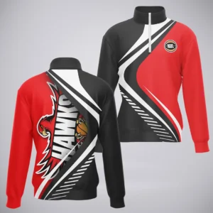 Illawarra Hawks Quarter-Zip Sweatshirt  NBL 2025 For Fan Illawarra Hawks HVN1190IH080125QZ