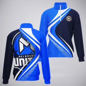 Melbourne United Quarter-Zip Sweatshirt  NBL 2025 For Fan Melbourne United HVN1190MU080125QZ