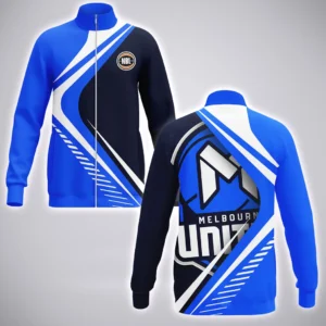 Melbourne United Stand Collar Jacket  NBL 2025 For Fan Melbourne United HVN1190MU080125SCJ