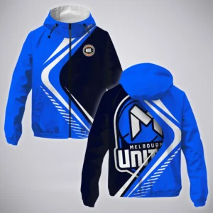 Melbourne United Windbreaker Jacket  NBL 2025 For Fan Melbourne United HVN1190MU080125WB