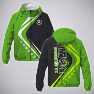 S.E. Melbourne Phoenix Windbreaker Jacket  NBL 2025 For Fan S.E. Melbourne Phoenix HVN1190SP080125WB