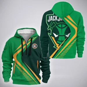 Tasmania JackJumpers Hoodie Half Zipper  NBL 2025 For Fan Tasmania JackJumpers HVN1190TJ080125HODZ